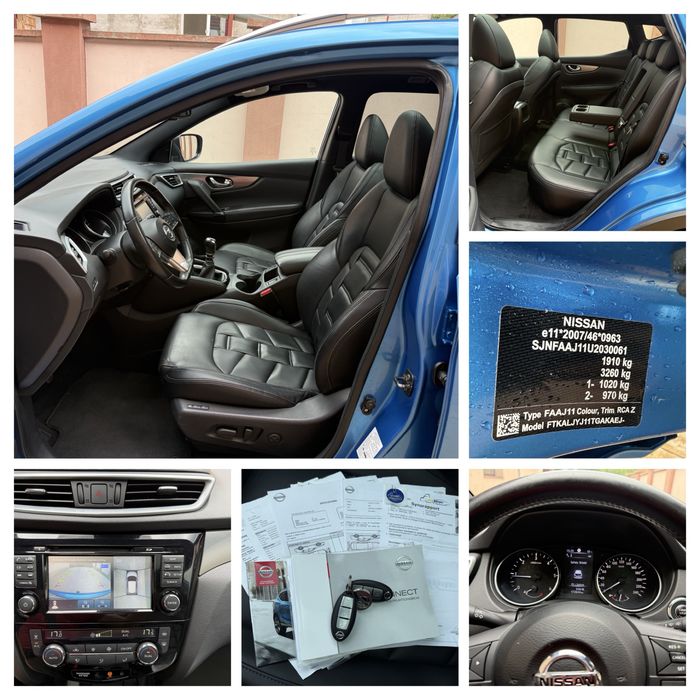 Nissan Qashqai Tekna plus 1.5 dci 110cp Euro 6 Fara Ad Blue 172.000 km