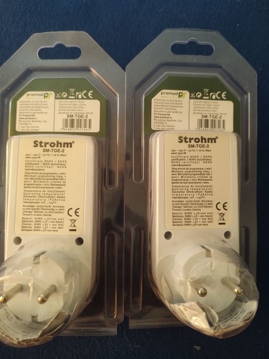 Priza programabila Strohm digitala, 3500W, 16A