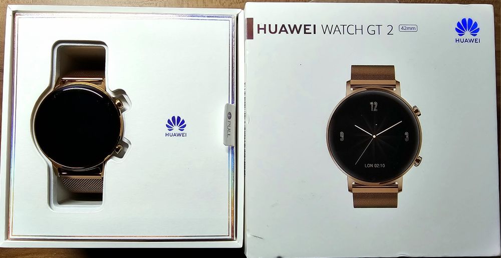 Ceas smartwatch Huawei GT2 42mm Rose Gold