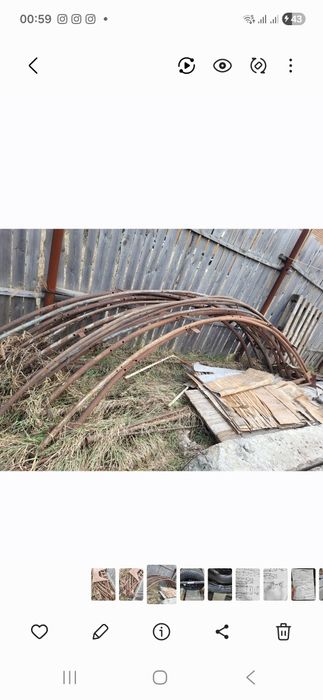 Дуги для теплицы