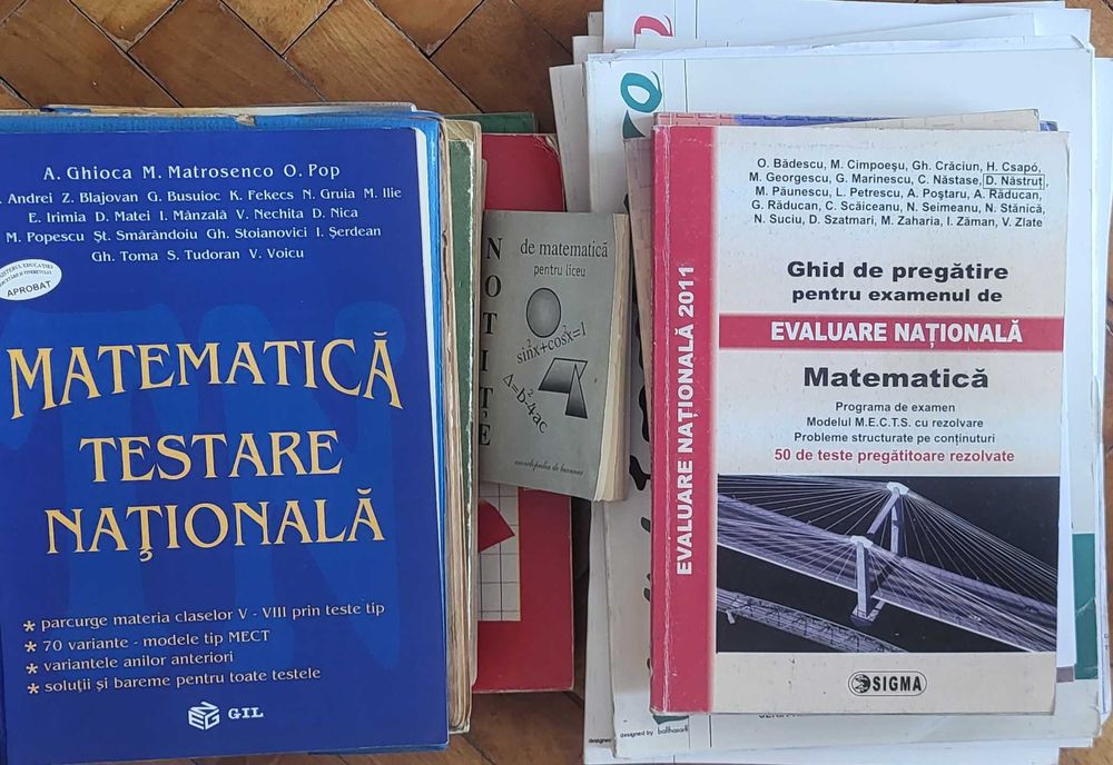 Donez manuale si culegeri matematica gimnaziu