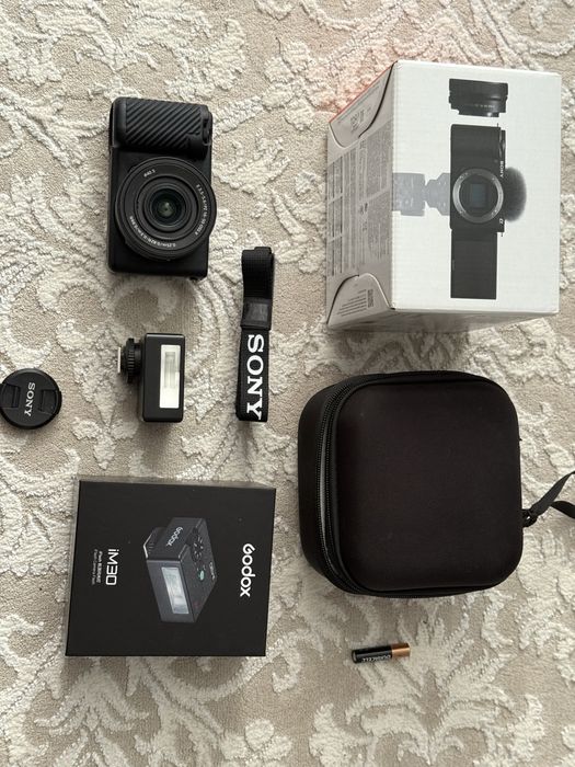 Sony ZV-E10 фотоаппарат
