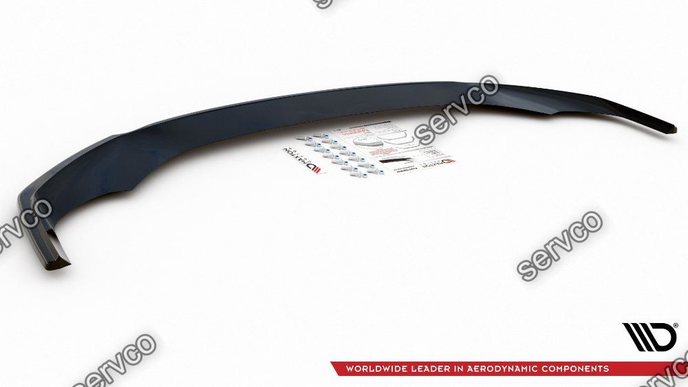 Prelungire splitter bara fata Audi A7 C8 S-line 2017- v1 Maxton Design