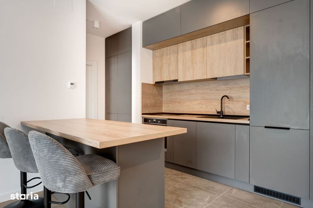Apartament - complet mobilat si utilat - cu loc de parcare in One Timp