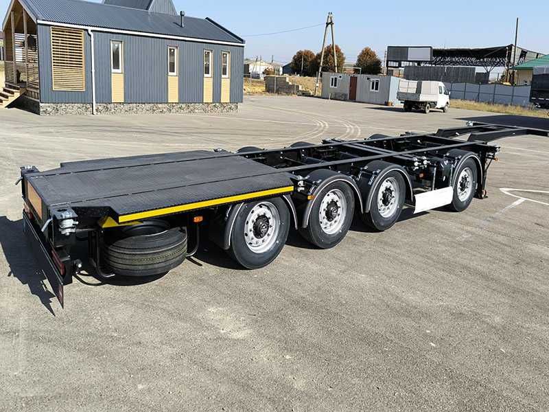 Полуприцеп контейнеравоз 4 осный + Лизинга хам берилади