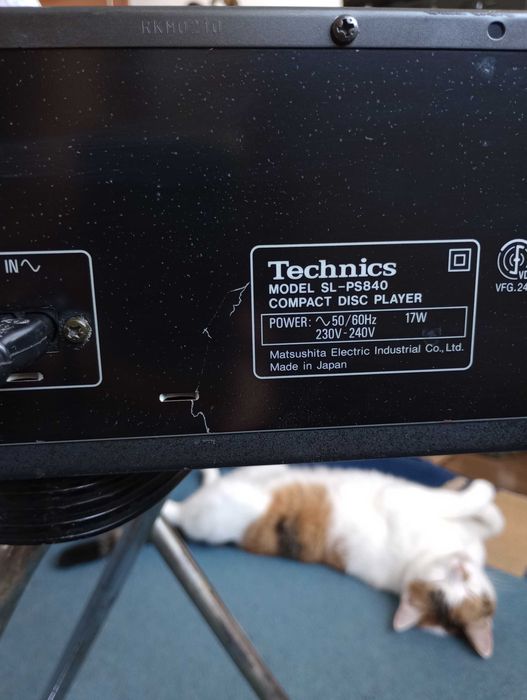 CD Technics Sl Ps 840 (Akai Sony