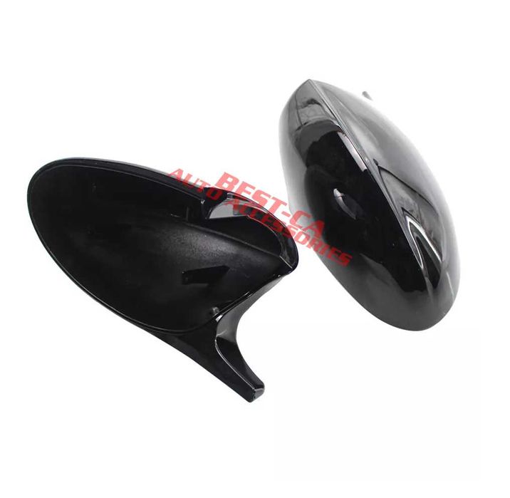 Капаци огледала със щипки черен пиано лак Batman BMW E87 E90 E91 E92