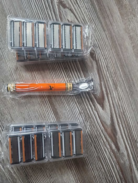 Ножчета за бръснене с дръжка 5-ца