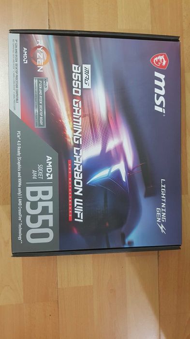 Дънна платка MSI MPG B550 Gaming Carbon Wi-Fi