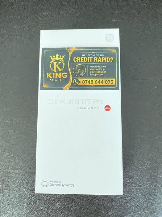 Vand xiaomi 17t pro 12gb RAMsi 512 gb memory  sigilat
