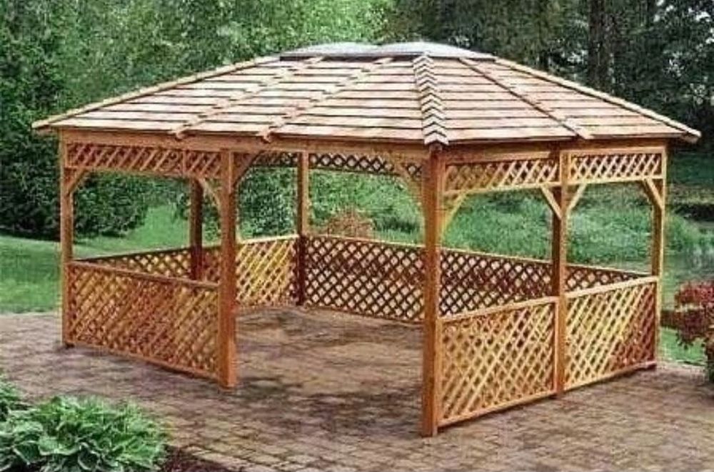 Foișor și terase mobilier și gradina