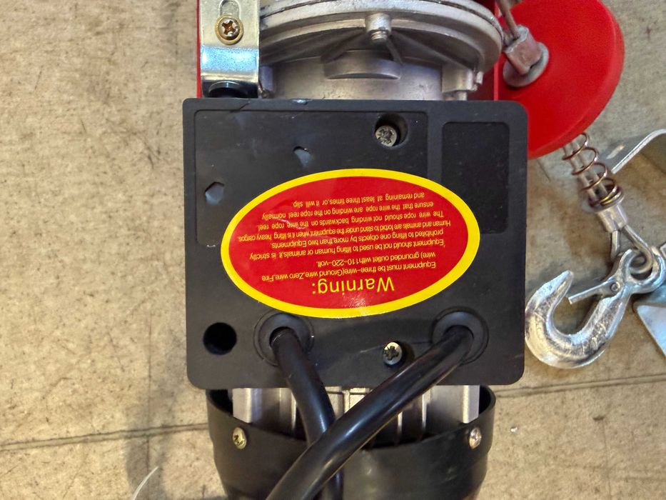 Телфер електрически 250kg 6m 510W RD-EH01