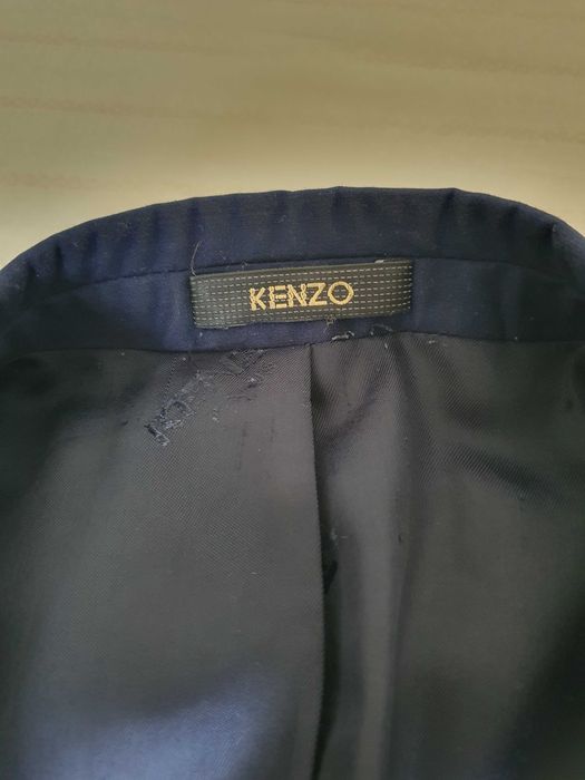 Costum barbatesc Kenzo slim fit, bleumarin