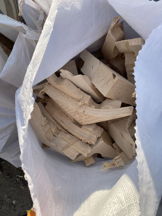 Дрова в мешках сухие