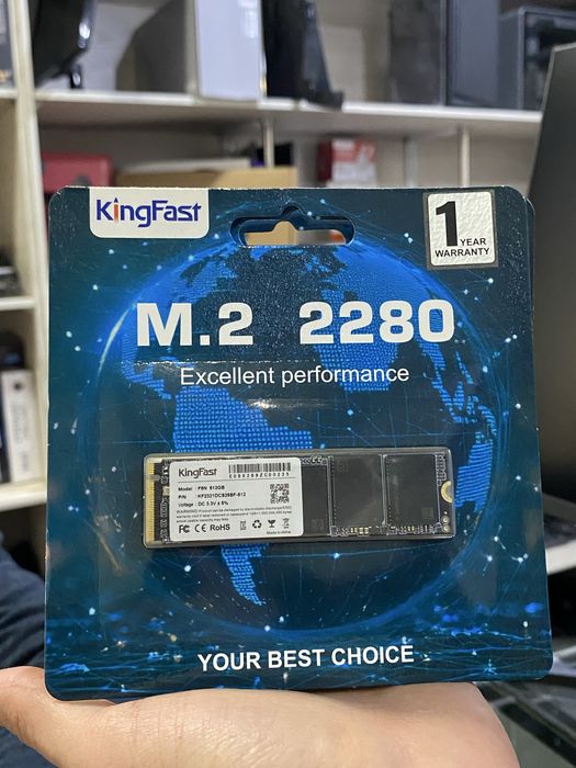 KingFast 512 Gb M.2NVMe Yangi