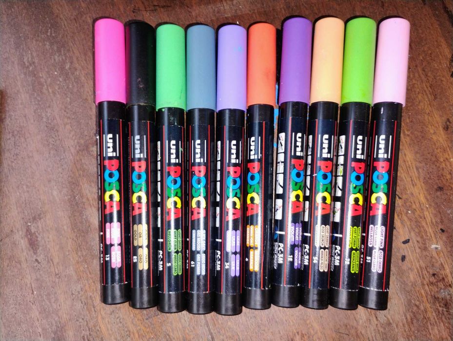 Маркери posca различни цветове