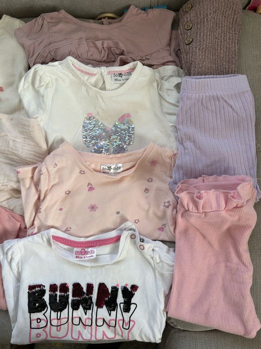 Лот за момиче пролет 80см 8-12м