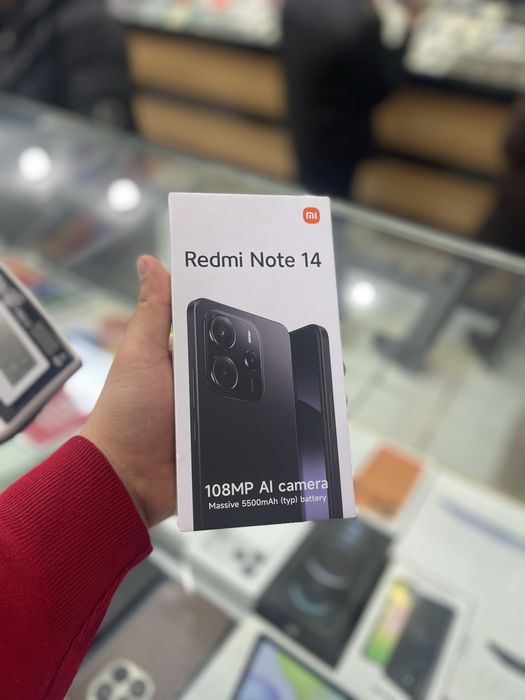 Xiaomi redmi note 14 6/128 1 yil garantya