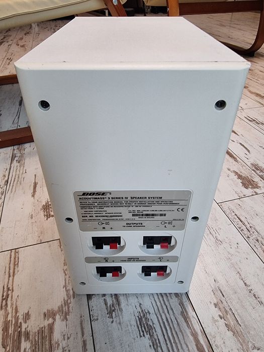 Пасивен субуфер   Bose acoustimass 3 series 5