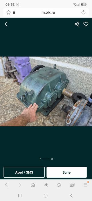 reductor de turatie-foraj presa troliu