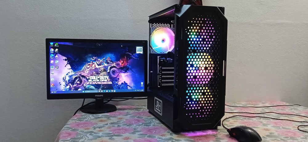 PC i5 6600k 3,9 16gb DD4 RX 580 8GB ssd+hard calculator unitate gaming