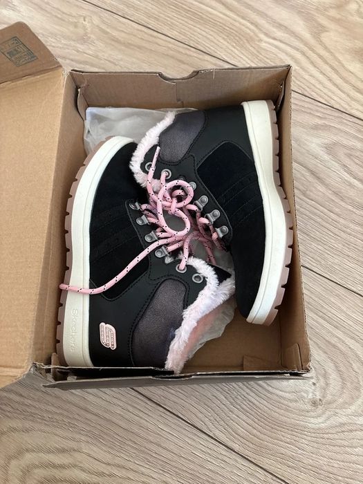 Skechers Trickstar în culoarea bleumarin închis/roz, mărimea 33