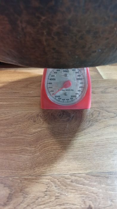 Старинен Меден съд за готвене на огън Copper pot