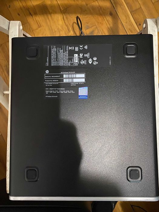 HP EliteDesk 705 G4 SFF-Слим, AMD Ryzen 5 Pro 2400G 3.6 GHz (4 MB), 8 GB, DDR4,NO HARD DRIVE