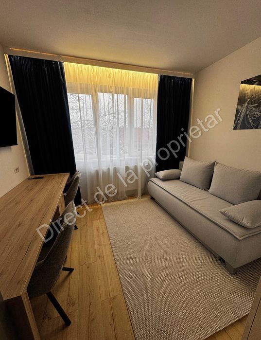 Garsoniera moderna de inchiriat | Gruia | Etaj 1 | Internet + TV incluse | Boxa