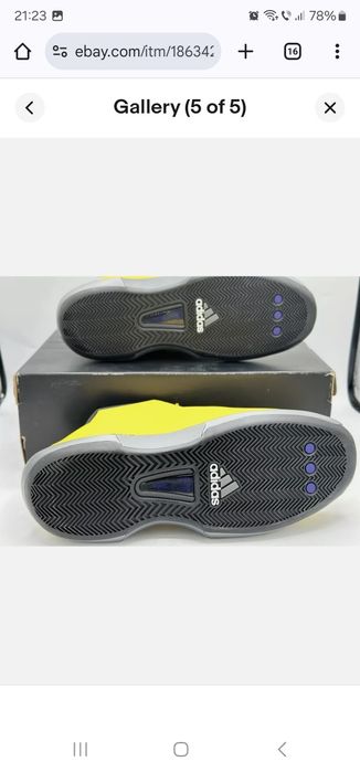 Adidas Crazy 1 GY3808 nr. 39 1/3,40,40 2/3,41 1/3,42