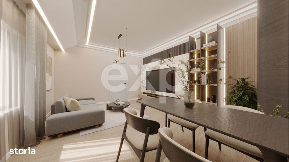 Apartament 3 Camere Trivale | 76 mp Utili | Bloc Nou