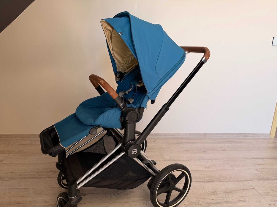 Електрическа бебешка количка Cybex E-priam комплект
