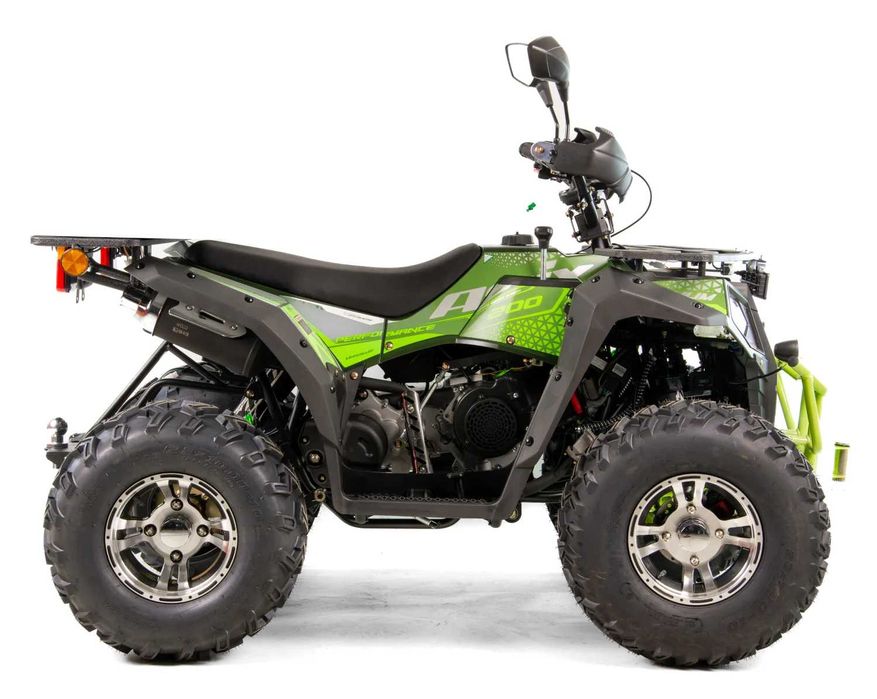ATV Asix Magnum 200cc, roti 10 inch,inregistrabil T3B,verde