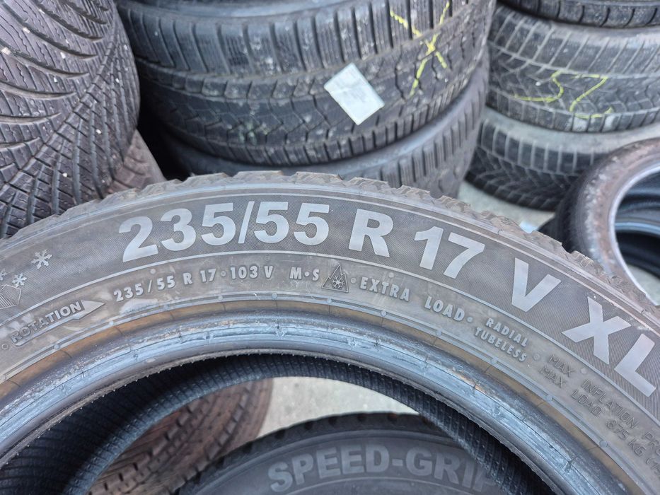 4 Anvelope M+S - 235/55/17 - Semperit - Stare F BUNA - DOT 2022 !