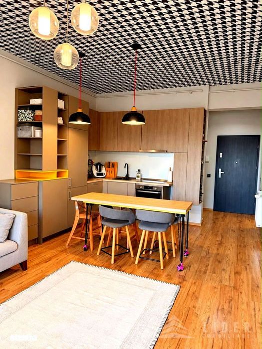 Apartament cu 3 camere de vanzare in Buna Ziua, mobilat si utilat.