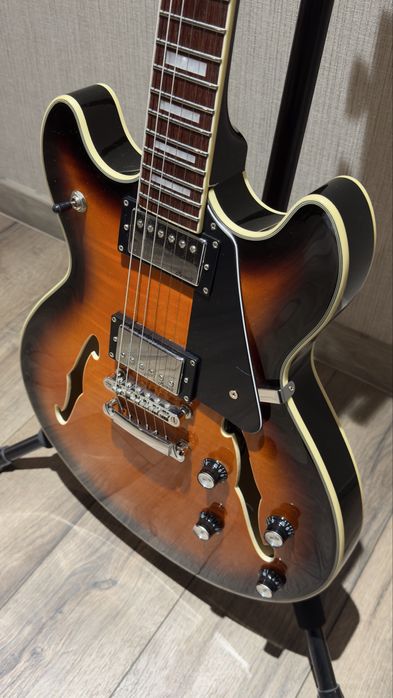 Электрогитара / полуакустическая электрогитара HB-35 VB