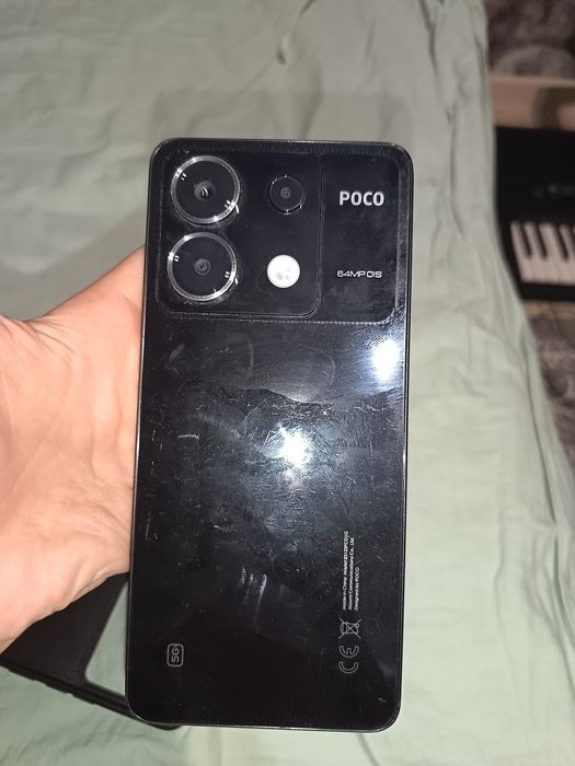 Poco x6 5g 64iompois с чехлом