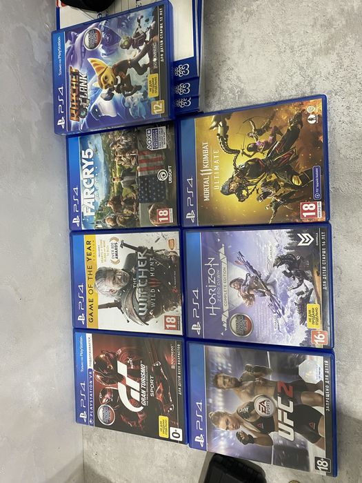 Продам диски на playstation 4