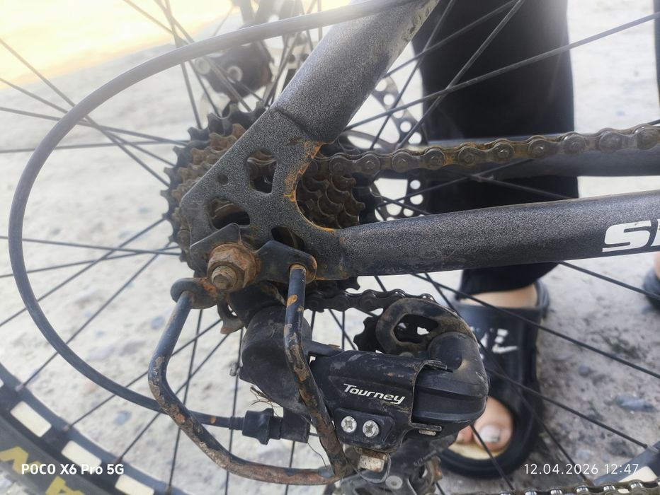 Спортивный велосипед