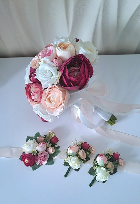 Букеты невесты ручной работы.