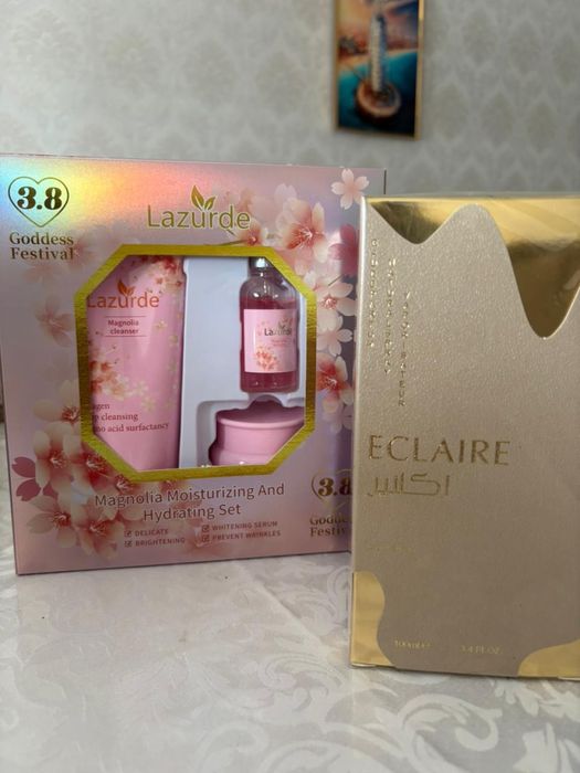 набор парфюм и крем