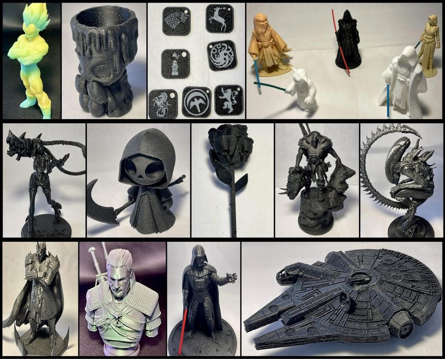 3д принтиранте / 3d prints