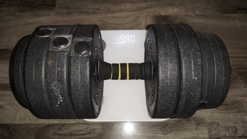 Set gantere 2x20kg