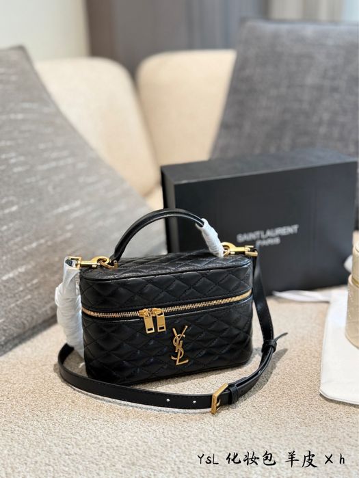 Geanta Ysl vanity piele naturala pe comanda