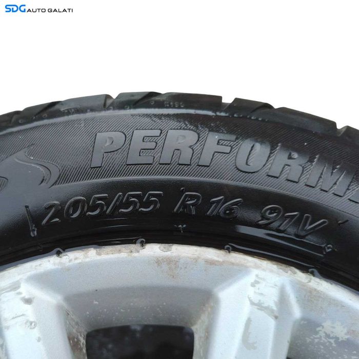 Set Roti Jante Roata Janta 5x110 205 55 R16 6.5JX16H2 ET37 Opel Zafira B 2005 - 2011 [JNT0004]