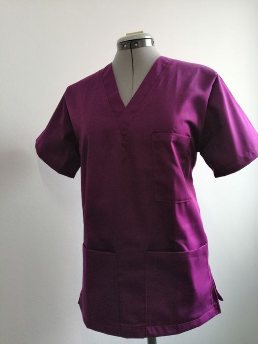 Costum medical fără fermoar pantalon + bluza