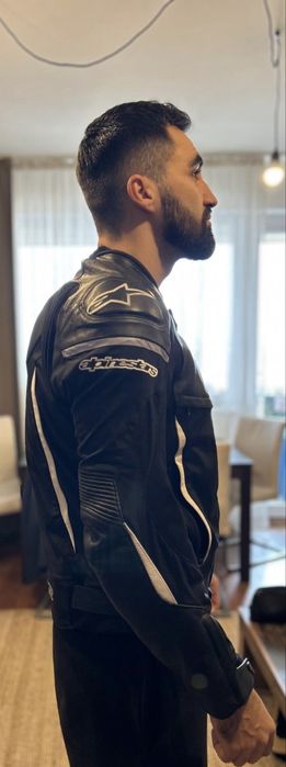 Geaca moto piele textil ALPINESTARS SP X