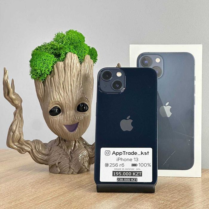 iPhone 13 256гб 100% Айфон 13 256gb 100% | РАССРОЧКА 0-0-24