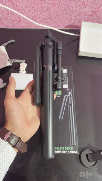 Stabilizator, mikrafon, filtr, shtativ