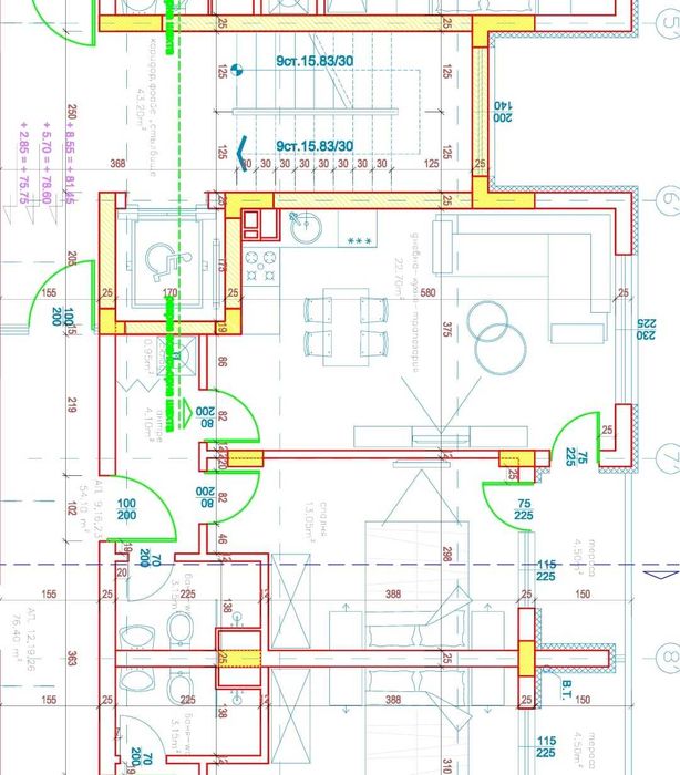 Продава се Двустаен апартамент в Бургас, Меден рудник - зона Д - 62 кв.м за 1283 €/кв.м - Снимка #14